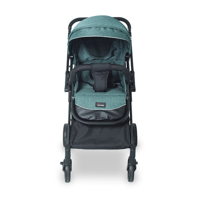 TINNIES REVERSIBLE BABY STROLLER - GREEN