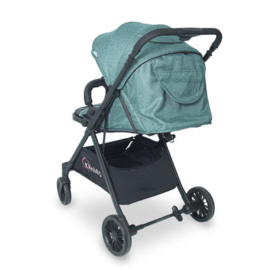 TINNIES REVERSIBLE BABY STROLLER - GREEN