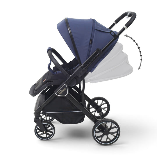Stroller With Reversible Handle & Seat Blue T110-012