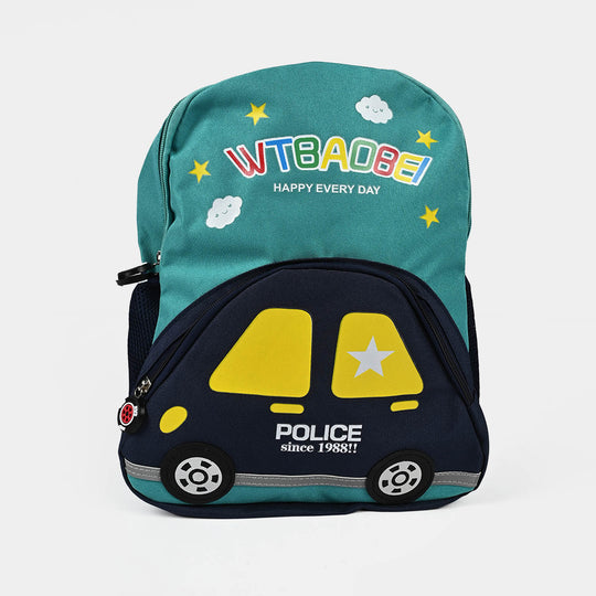 Kids Police Car Backpack