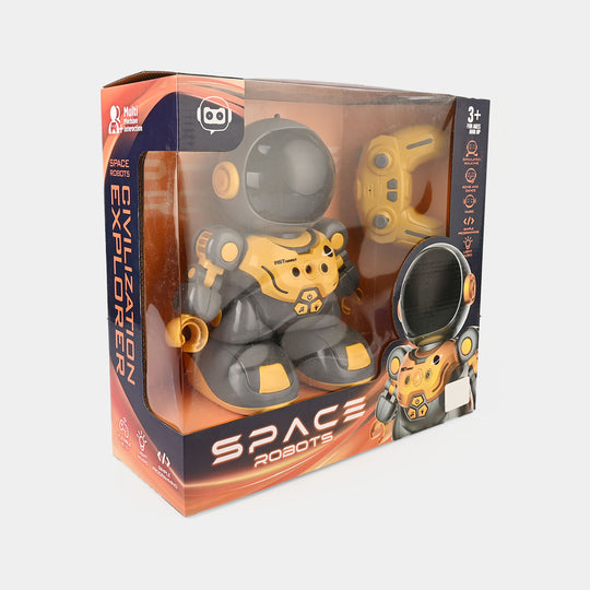 Remote Control Space Robot with Light & Sound