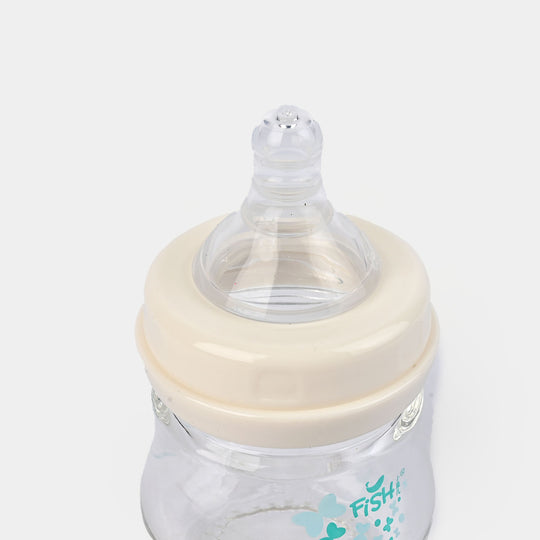 Fish Baby Glass Feeding Bottle 80Ml