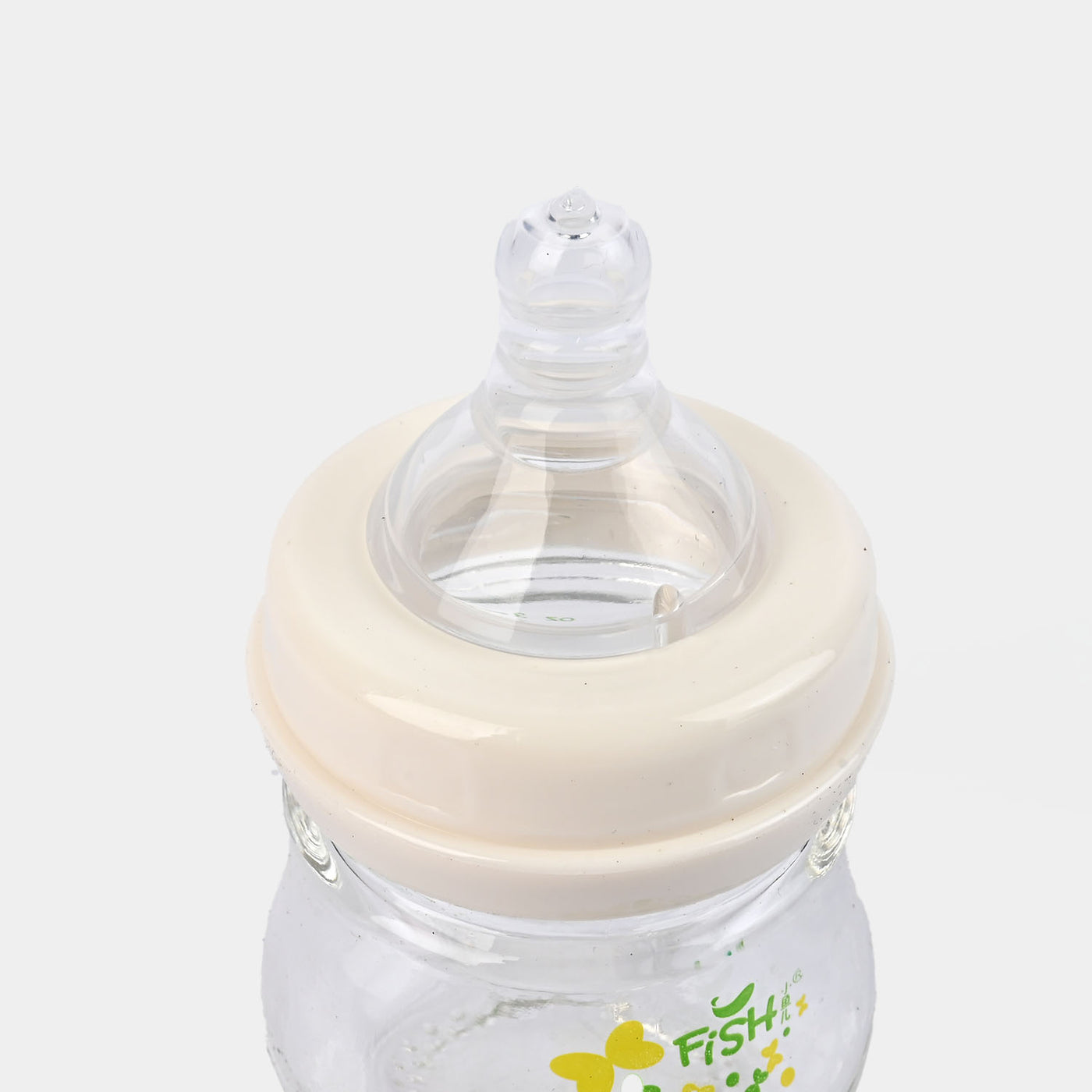 Fish Baby Glass Feeding Bottle 80Ml