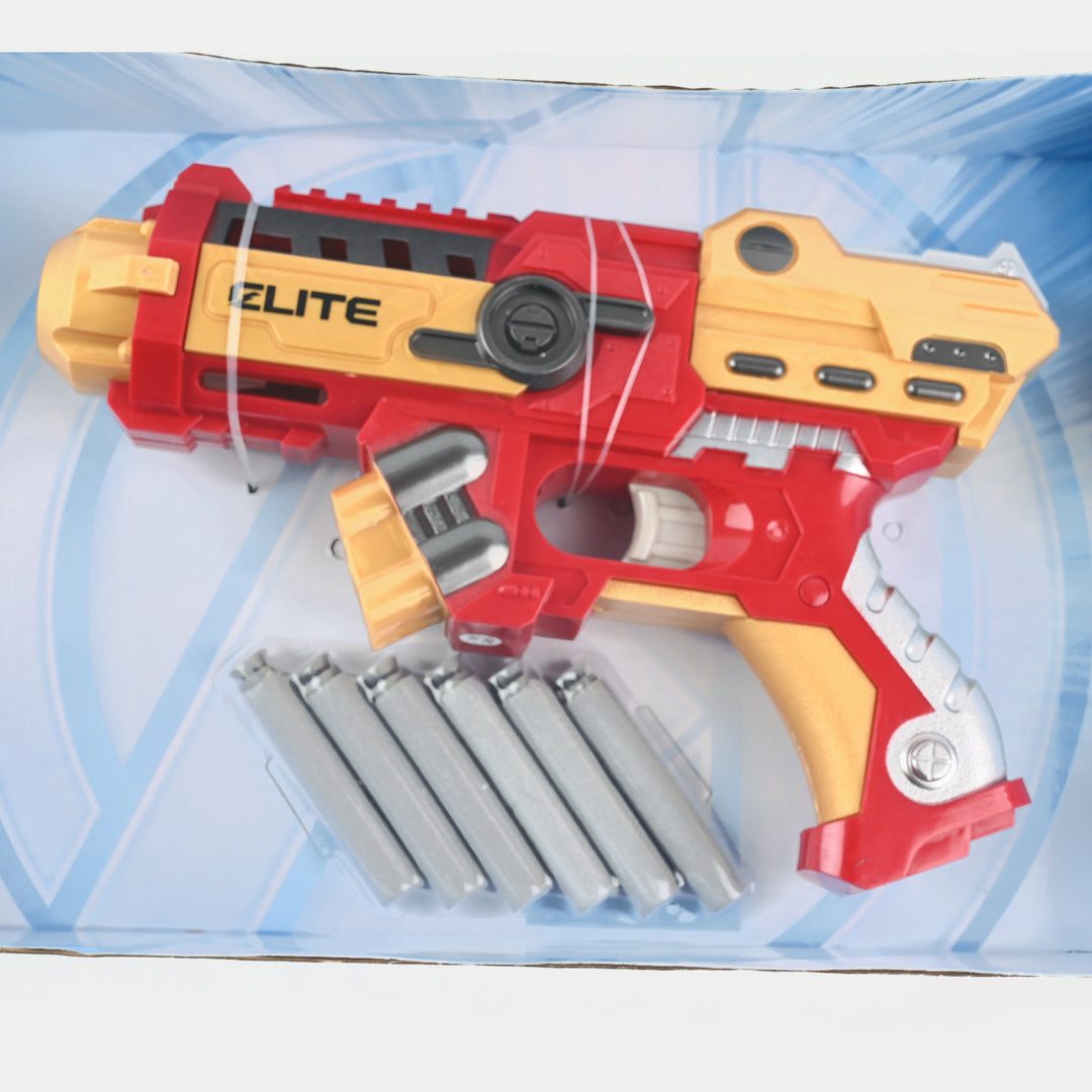 Super Hero Soft Bullet Blaster Toy