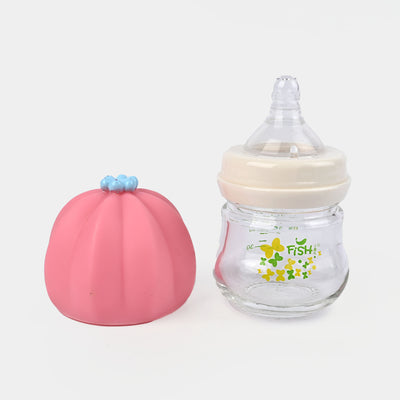 Fish Baby Glass Feeding Bottle 80Ml