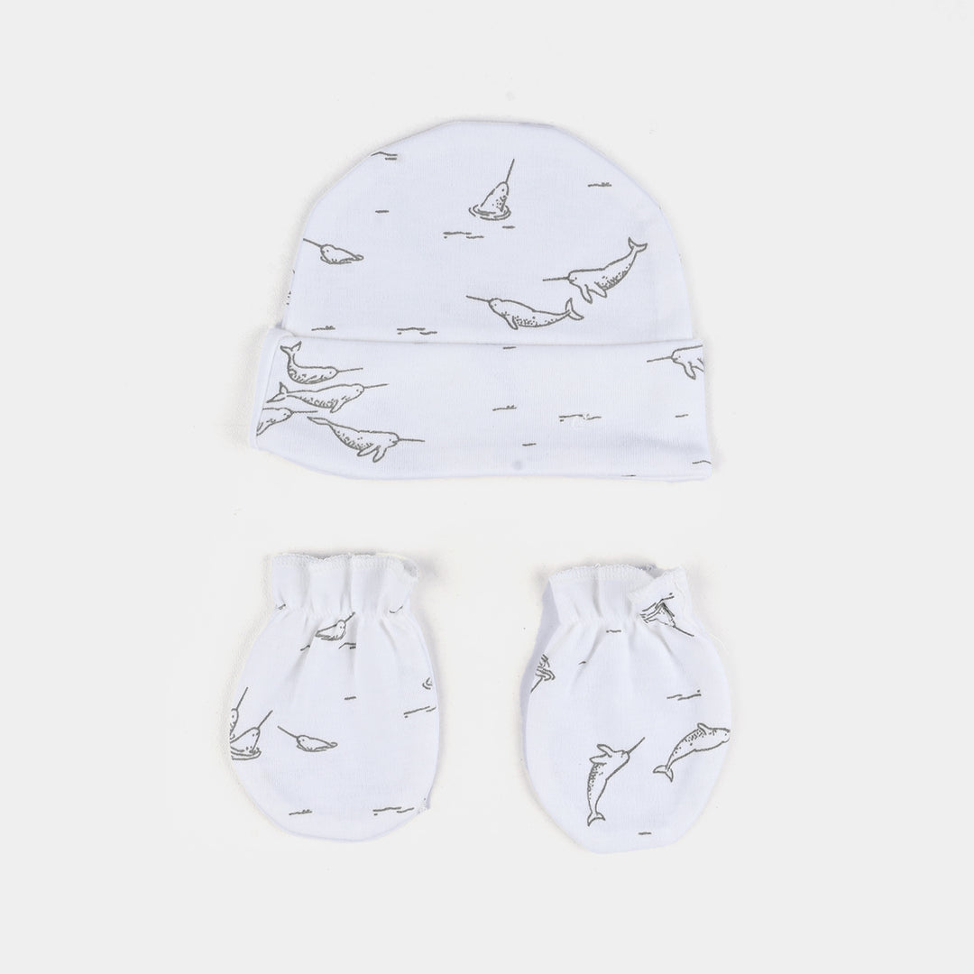 Infant Big Swaddle with Cap & Mittens