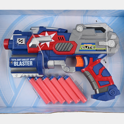 Super Hero Soft Bullet Blaster Toy