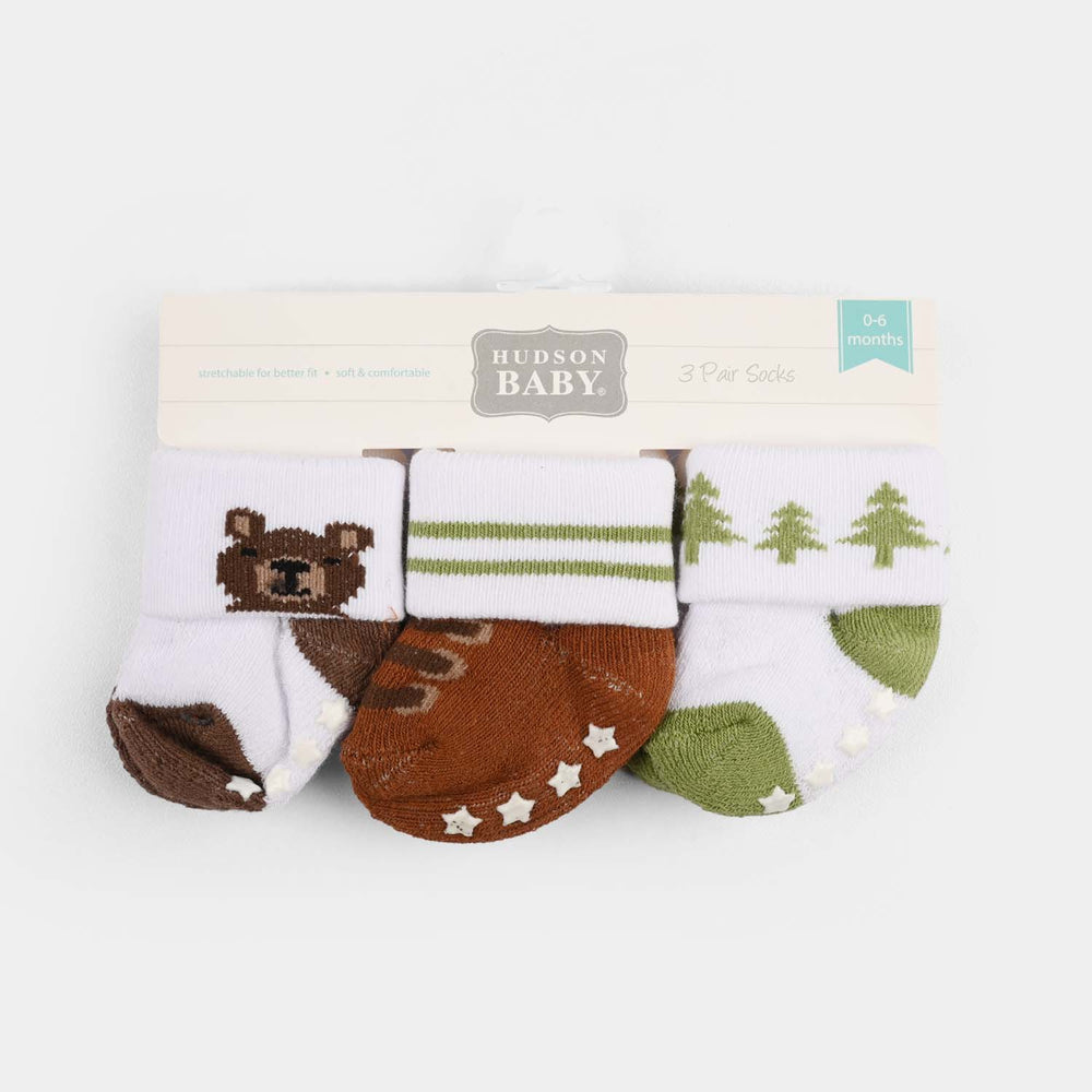 Baby Socks Set (3 Pairs) | 0-6M