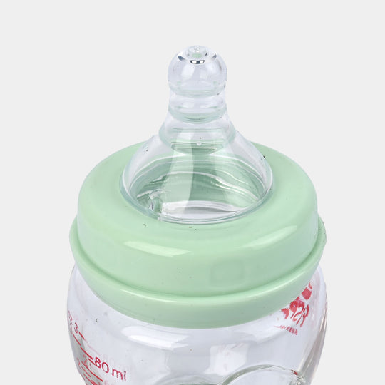 Fish Baby Glass Feeding Bottle 80Ml