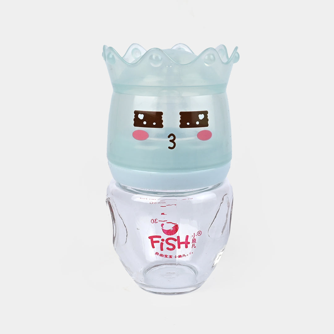 Fish Baby Glass Feeding Bottle 80Ml