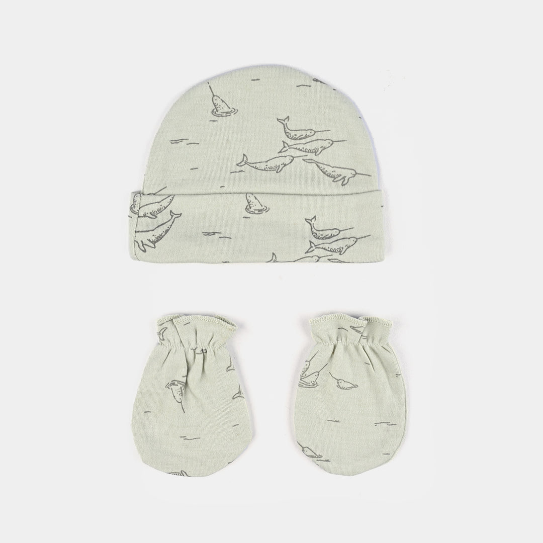 Infant Big Swaddle with Cap & Mittens