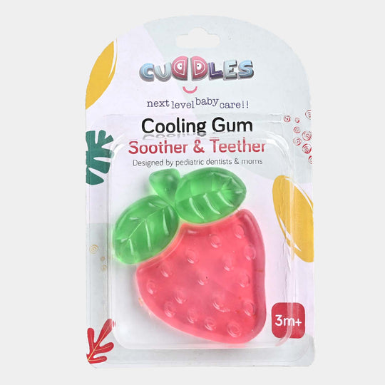 Teether Cooling Gum | Strawberry