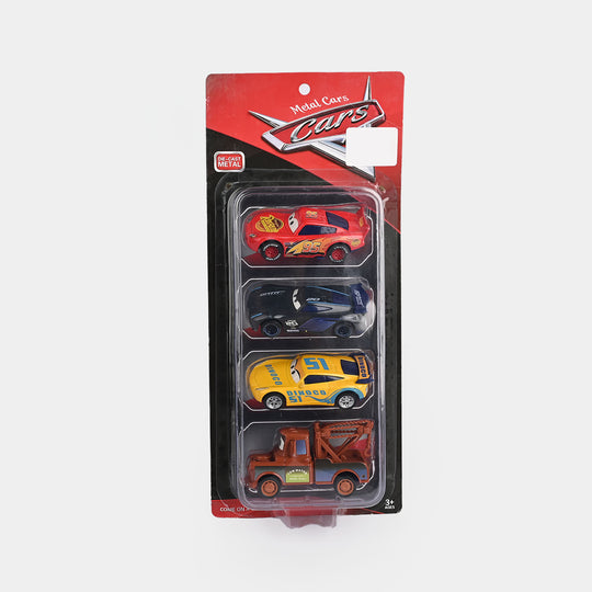 Die Cast Cars 4Pcs Set