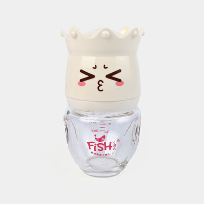 Fish Baby Glass Feeding Bottle 80Ml