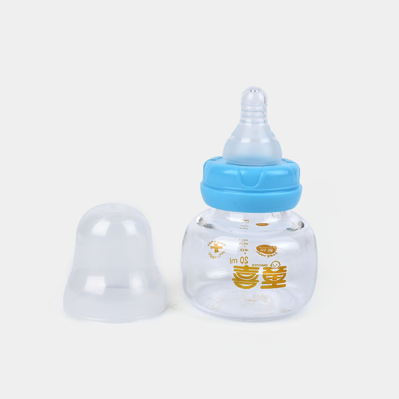 Fish Baby Glass Feeding Bottle 80Ml