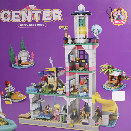 Ocean Pet Center Building Block 753Pcs Set For Kids