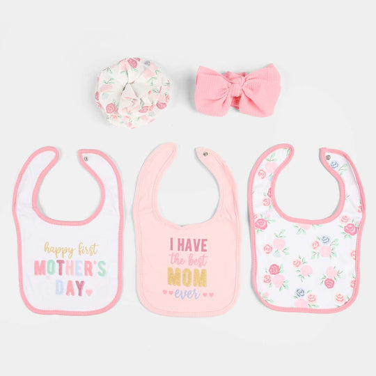 Baby Bib & Headband Set