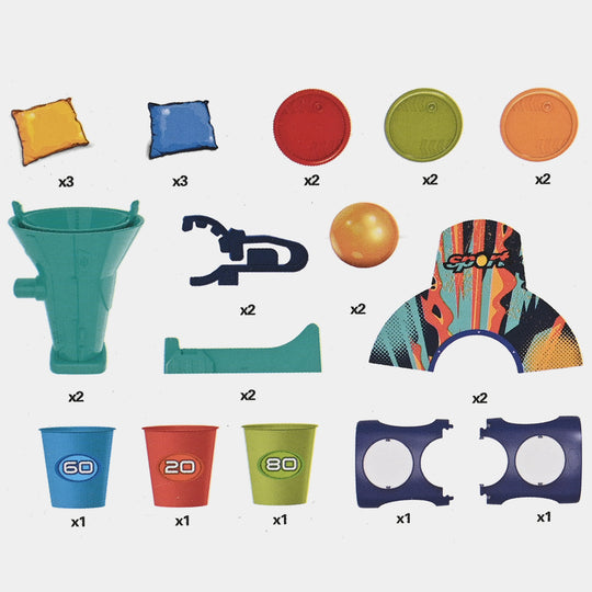 3 Sport Challenge Games – Action-Packed Outdoor & Indoor Activity Set