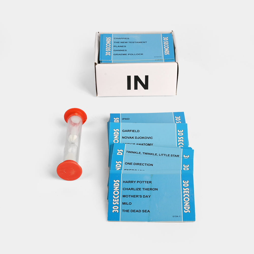 30 Seconds Card Game