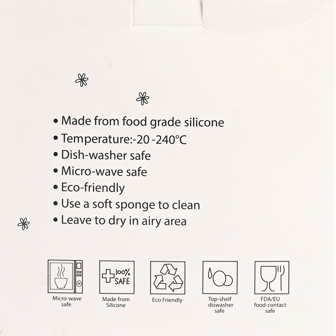 Silicone Feeding Bowl with  Spoon