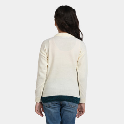 Girls Knitted Sweater -Multi