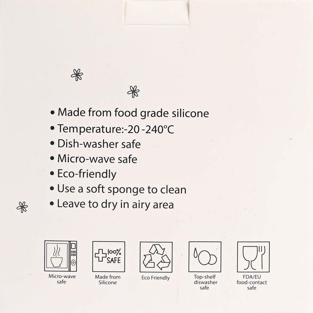 Silicone Feeding Bowl with  Spoon