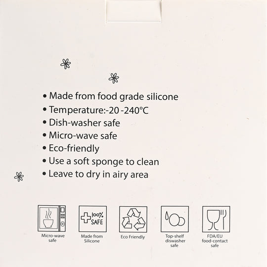 Silicone Feeding Bowl with  Spoon