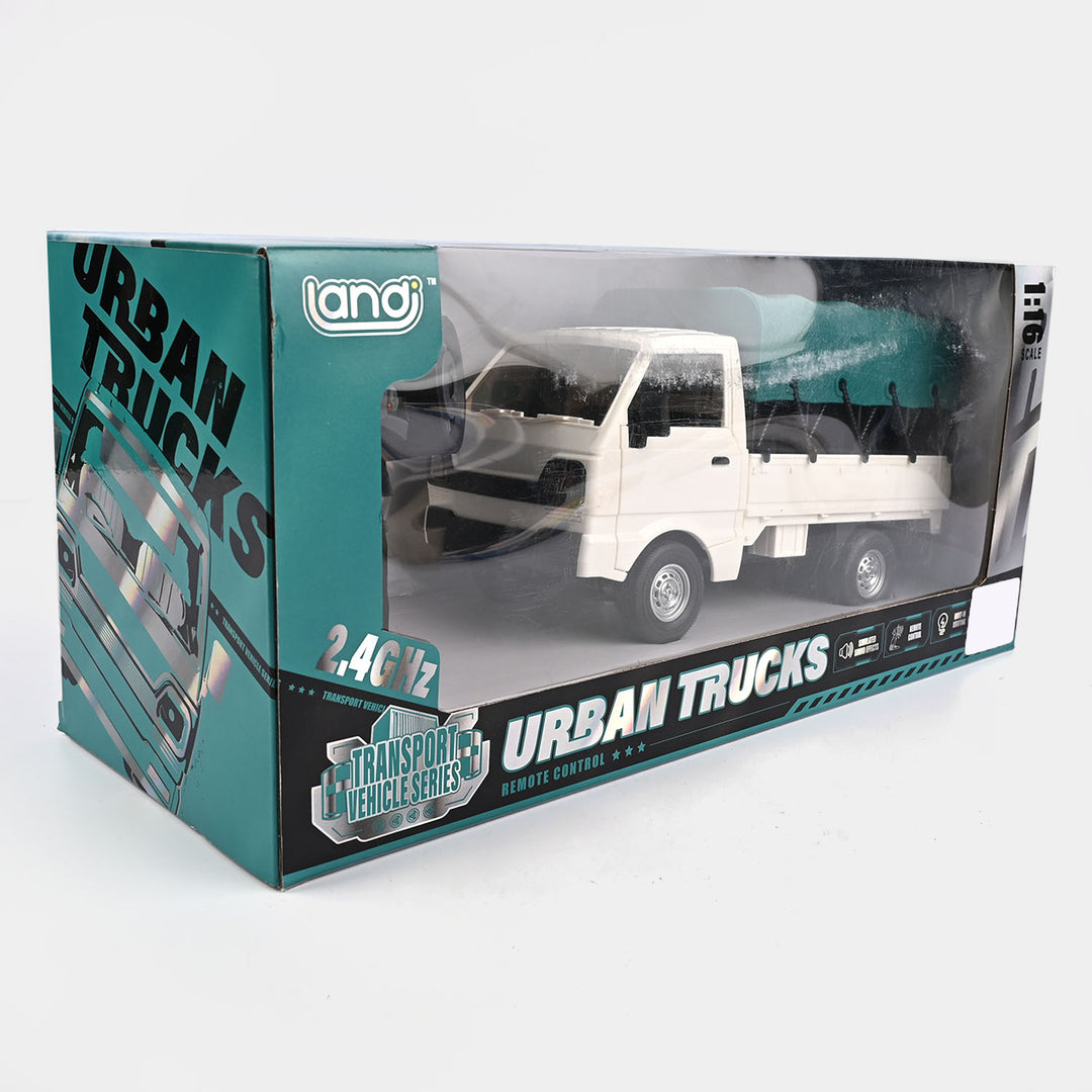 Remote Control City Canvas Truck For Kids