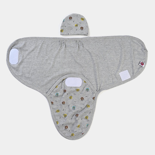 Baby Swaddle With Cap