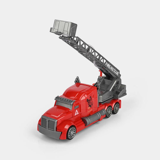 Deformation Fire Truck with Light & Sound