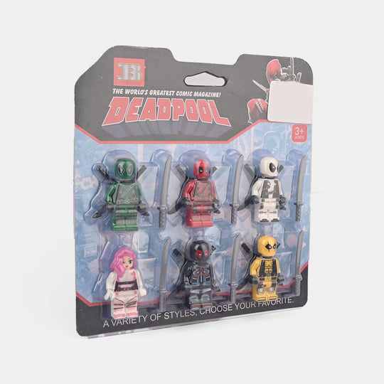 Character Mini Action Figure Set – 6