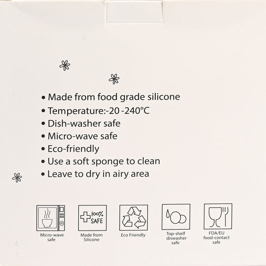 Silicone Feeding Bowl with  Spoon