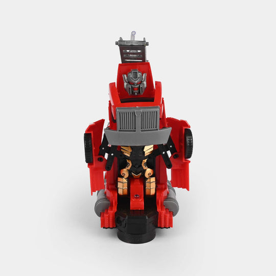 Deformation Fire Truck with Light & Sound