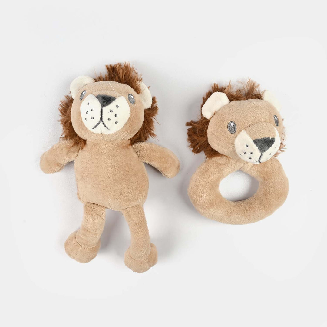 2-Piece Baby Security Blanket Toy Set