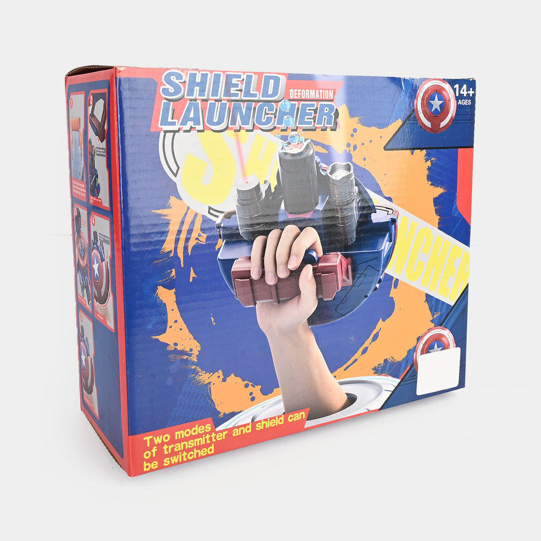 Shield Launcher Toy – Deformation Wrist Blaster for Kids