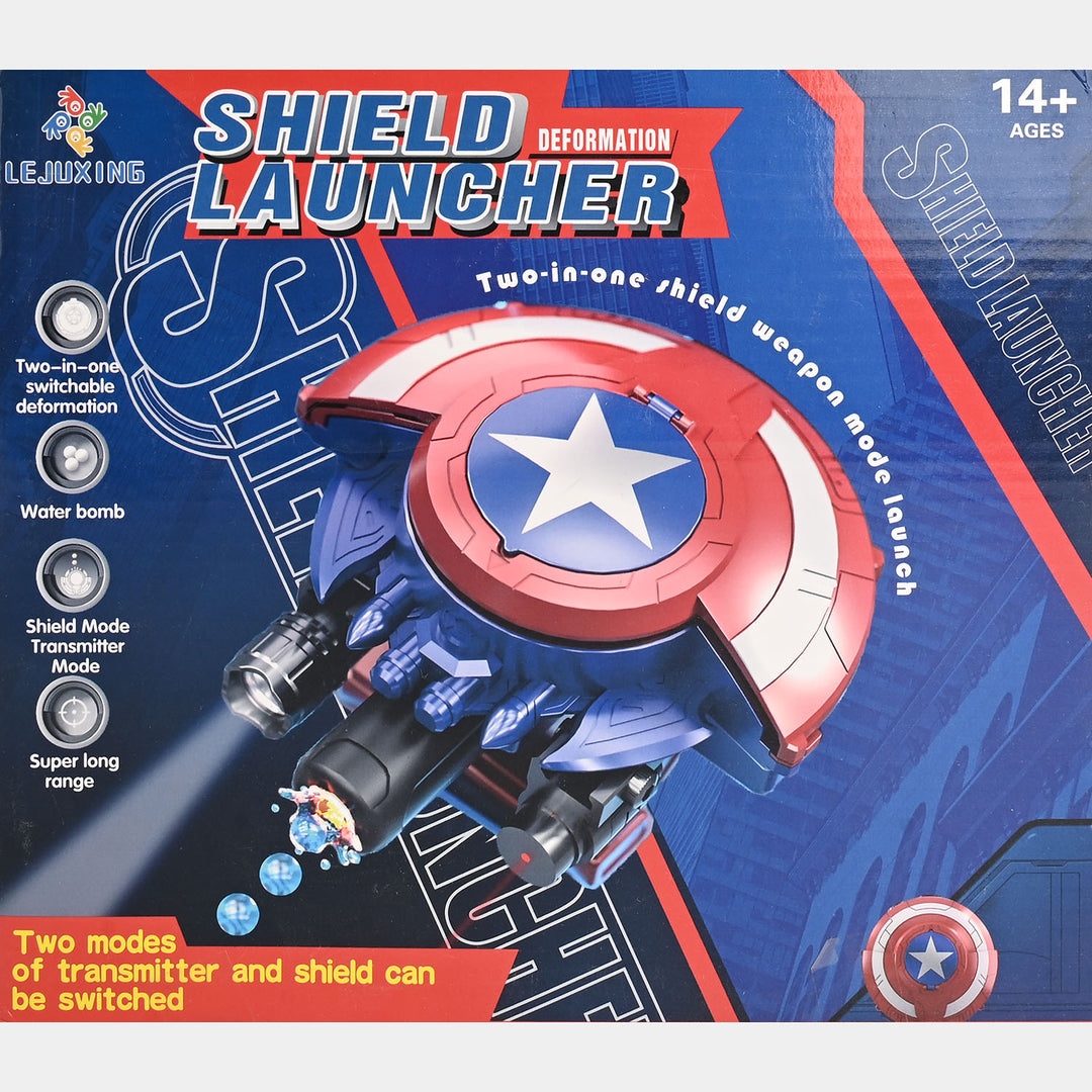 Shield Launcher Toy – Deformation Wrist Blaster for Kids