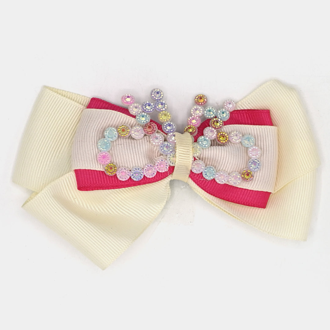 CUTE BOW STYLE HAIR PIN FOR GIRLS