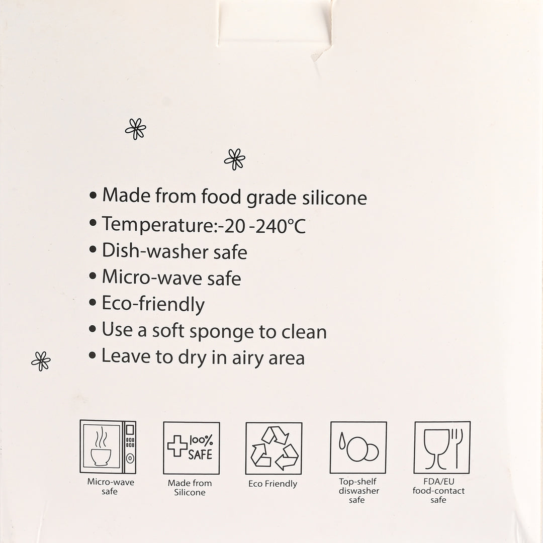 Silicone Feeding Bowl with  Spoon