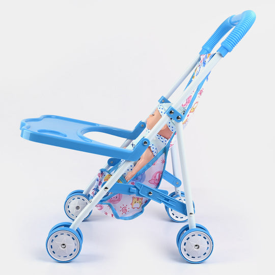 BABY STROLLER WITH BOY DOLL FOR KIDS