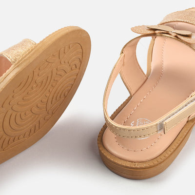 Girls Sandals 1284-Golden