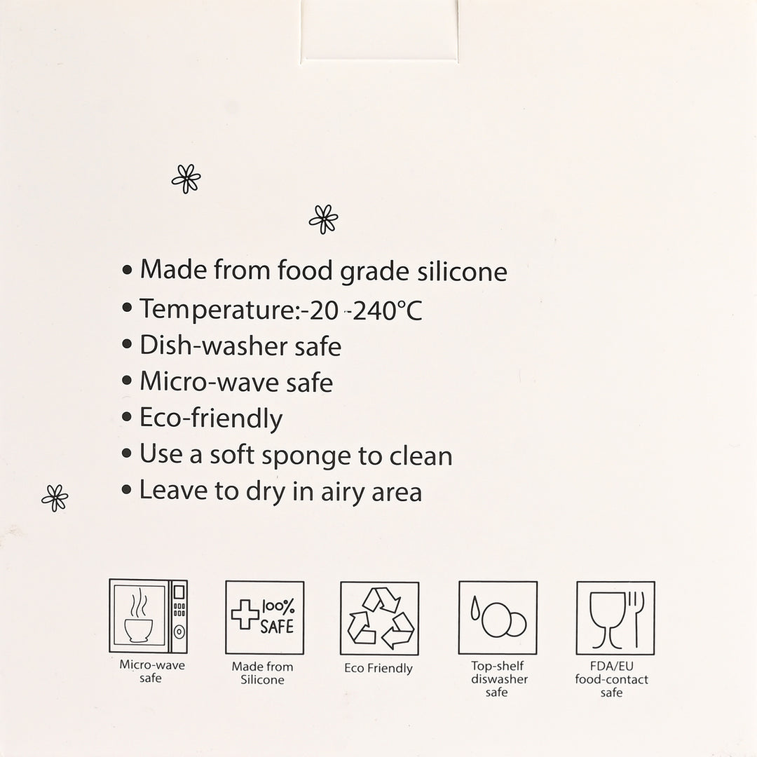 Silicone Feeding Bowl with  Spoon