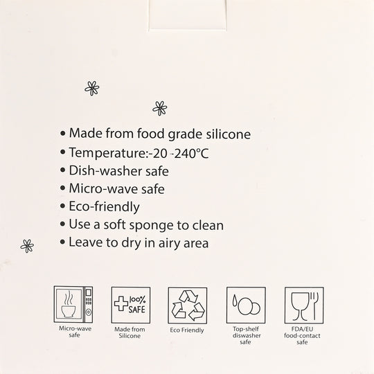 Silicone Feeding Bowl with  Spoon