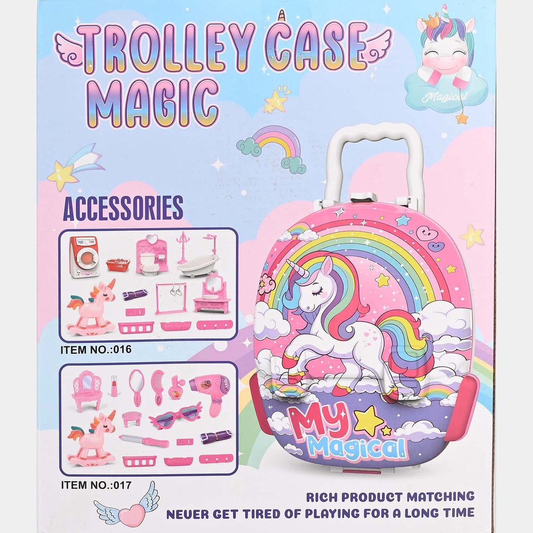 Kids Trolley Carry Case