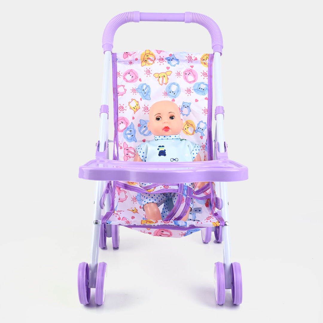 BABY STROLLER WITH BOY DOLL FOR KIDS Price in Pakistan Bachaa Party
