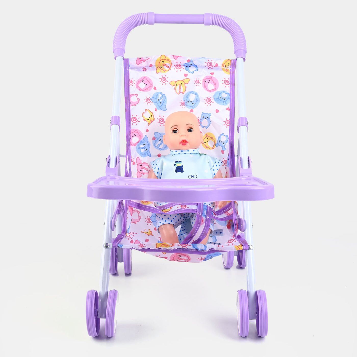 BABY STROLLER WITH BOY DOLL FOR KIDS