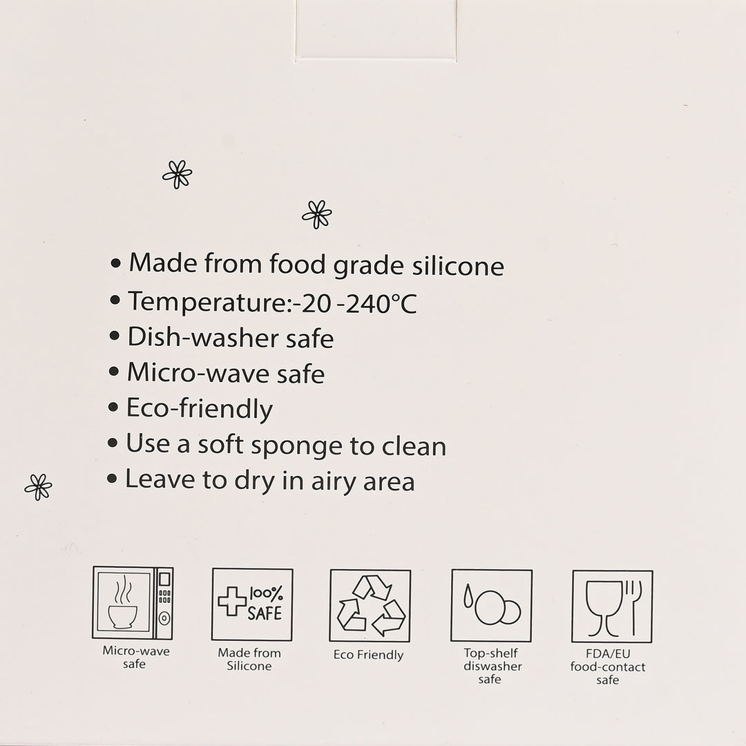 Silicone Feeding Bowl with  Spoon