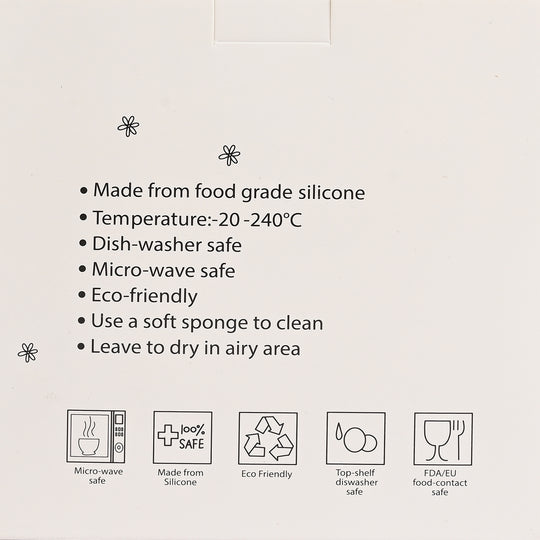 Silicone Feeding Bowl with  Spoon