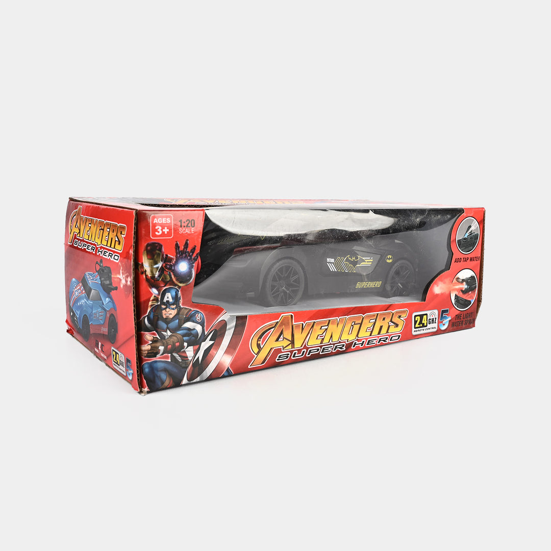 Remote Control Car with Light & Spray