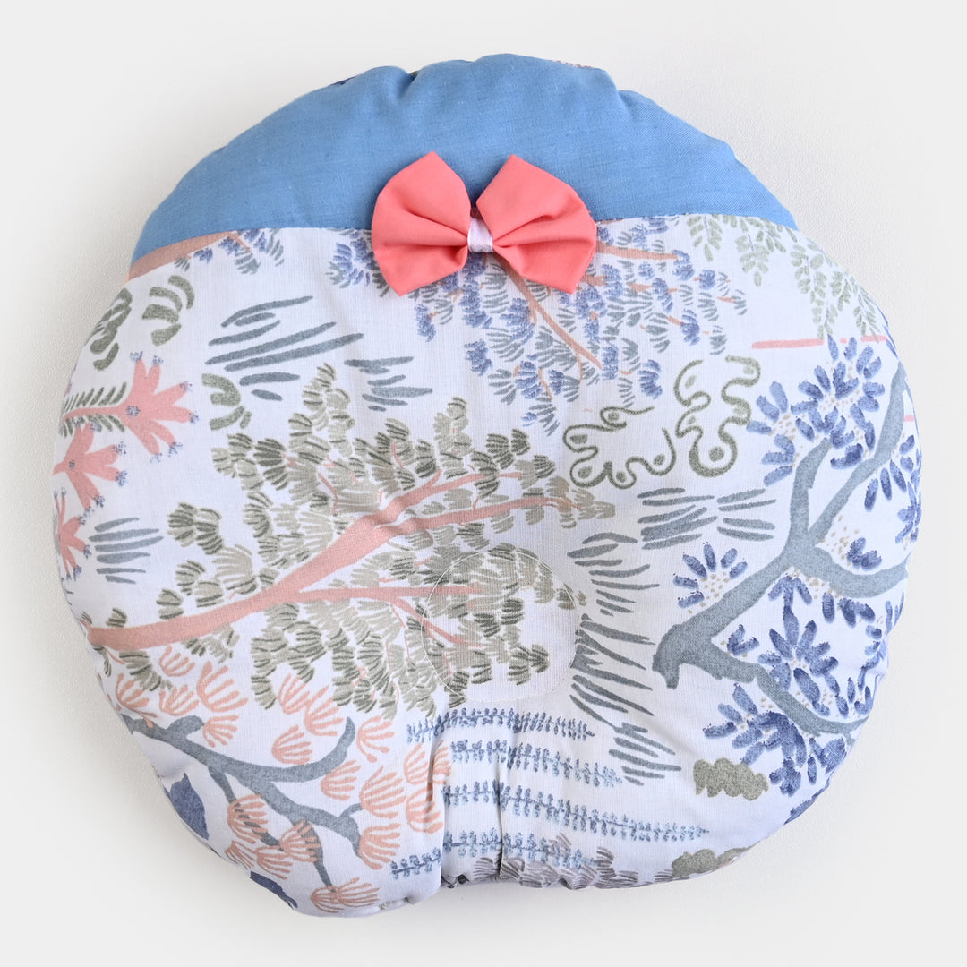 Baby Bow Round Head Pillow