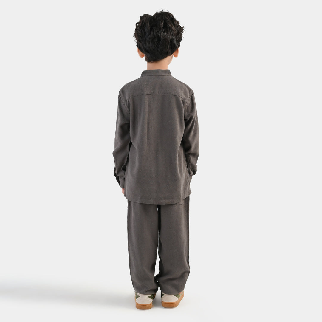 Boys Jacquard Woven Suit